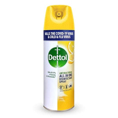 Dettol Disinfectant Spray Lemon Breeze 450ml | Giving fresh fragrance