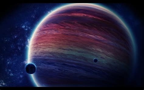 Space Planets Sci-Fi Art wallpaper | 1920x1200 | #9624