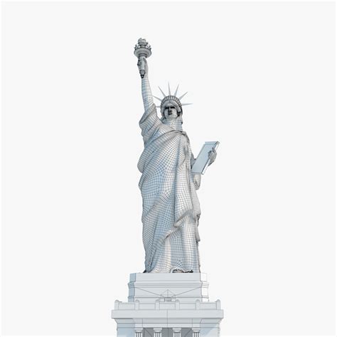 3D statue liberty - TurboSquid 1676750