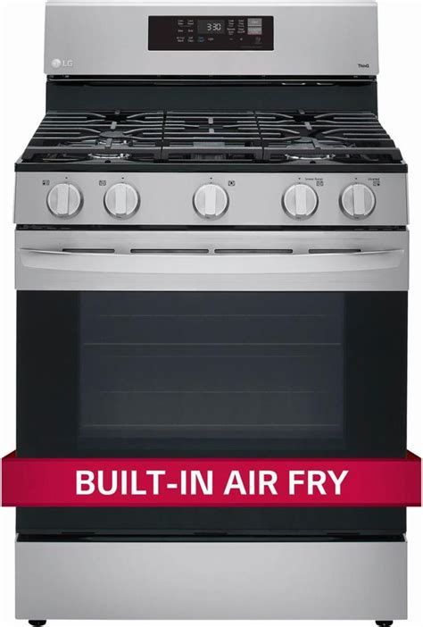 LG 30" Stainless Steel Freestanding Gas Range | M & H Appliance