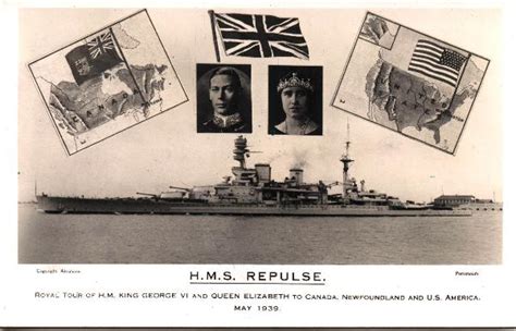 HMS Repulse, 1939 and 1940