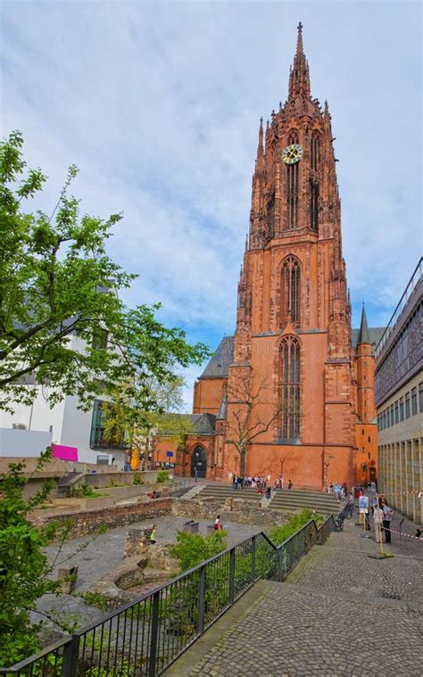 Frankfurt Cathedral in Frankfurt in Germany Editorial Image - Image of ...