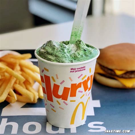 OREO Shamrock McFlurry: NEW MCDONALD'S FROZEN TREAT!#N#– Snaxtime