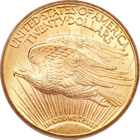 20 Dollars "Saint-Gaudens - Double Eagle" (with motto) - United States ...