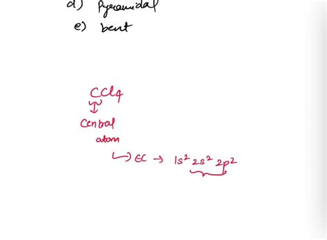 SOLVED: Draw the structure of carbon tetrachloride according to Lewis ...