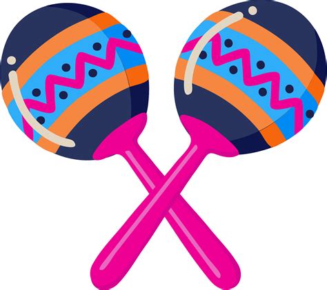 Maracas Clipart Transparent PNG Hd, Striped Maracas Clip Art - Clip Art ...