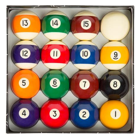 Trademark Deluxe Billiard Pool Balls Set-40-DeluxeBalls - The Home Depot