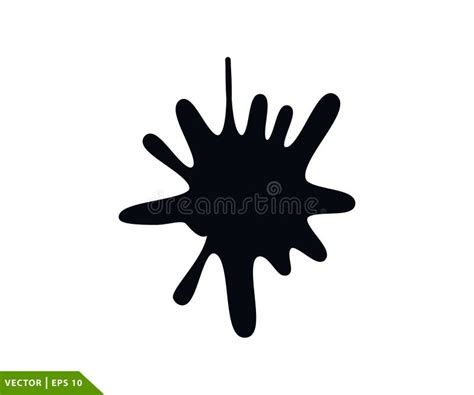 Splash Icon Vector Logo Design Template Stock Vector - Illustration of ...