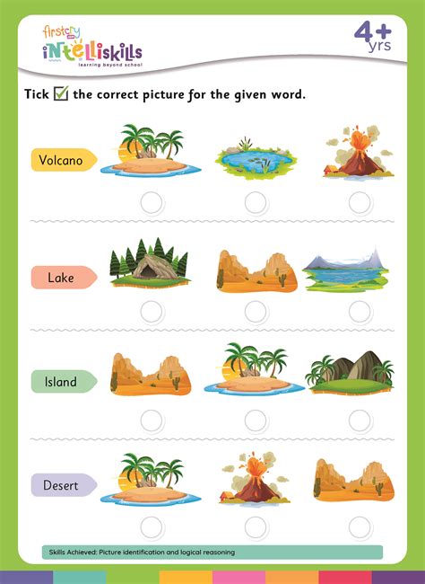 Landforms For Kids Worksheets