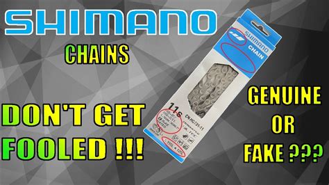 FAKE Shimano Chains // Watch Out for Counterfeits !!! - YouTube