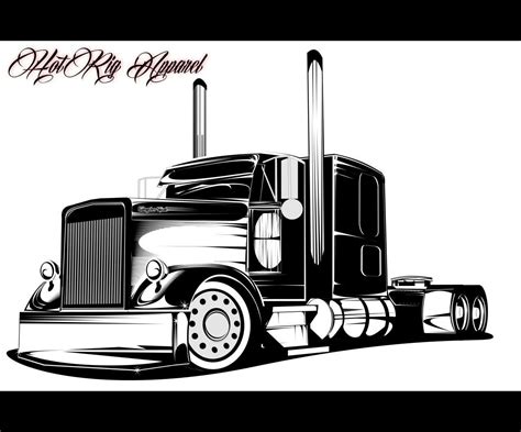 Semi Truck Silhouette Clip Art – Adr Alpujarra