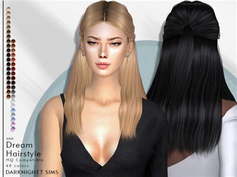 Dream Hairstyle by DarkNighTt at TSR » Sims 4 Updates