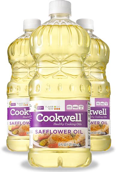 Safflower Oil :: Cookwell Oil - The Best Cooking Oils and Healthy Products