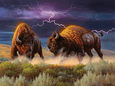 Thunderstruck | Wildlife art, Spirit animal, Animals