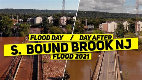 South Bound Brook NJ | Flooding 2021 - Day After - YouTube