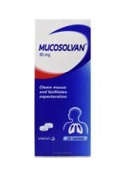 MUCOSOLVAN 30MG TABLETS 20S | IBN RUSHD PHARMACY