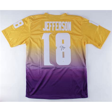 Justin Jefferson Signed Jersey (JSA COA) | Pristine Auction