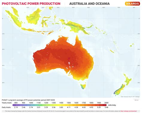 The updated map of Solar PV potential (due to solar irradiation) for ...