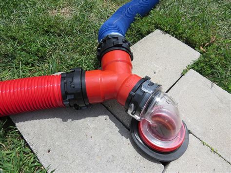 Valterra Rotating "Y" Sewer Connector - 3" Valterra RV Sewer Hose ...