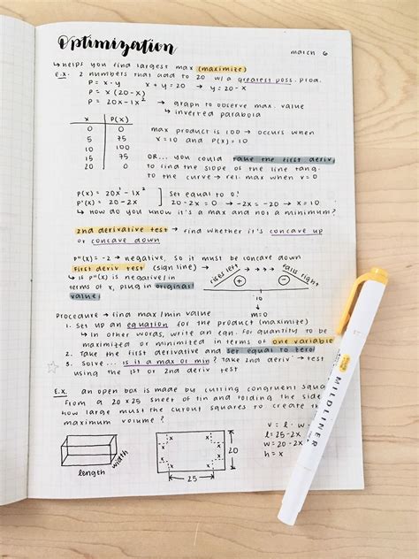 MARCH 11 “My math notes were inspired by the flowers on my desk ...