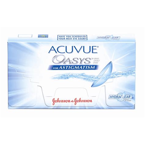 Acuvue Oasys for Astigmatism – 6 Pack – Central Florida Eye Center, P.A.