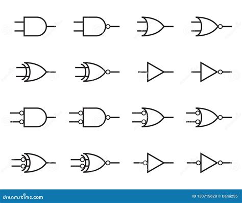 Logic Gates Clipart - bmp-spatula