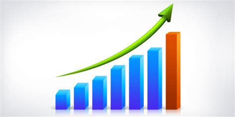 Business growth graph (PSD) - GraphicsFuel