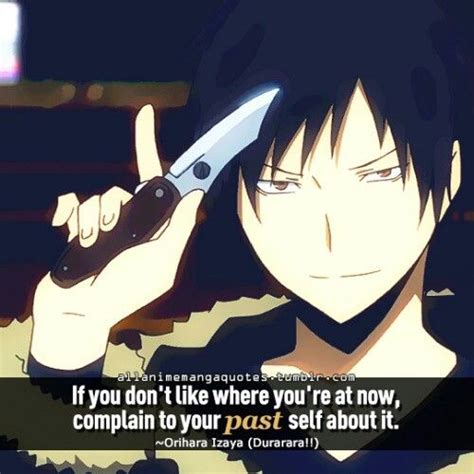 Durarara Izaya Quotes This is both the most literal and least ...