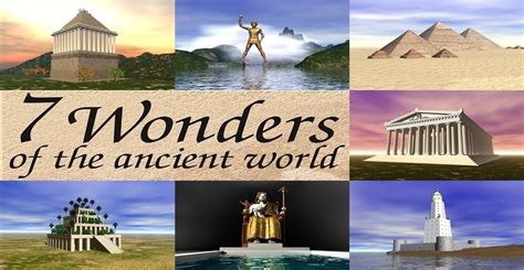 The Old Seven Wonders Of The Word - 7 Wonders In 7 Days