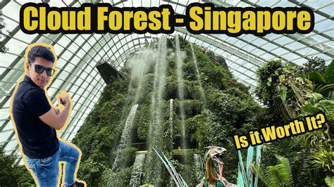 Cloud Forest Waterfall Singapore - Garden By Bay | Marina Bay Sands ...