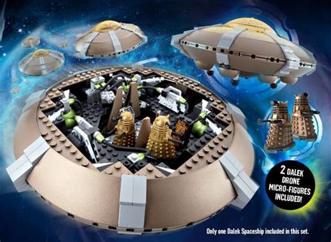 Doctor Who Character Building Dalek Spaceship Set Lego | eBay