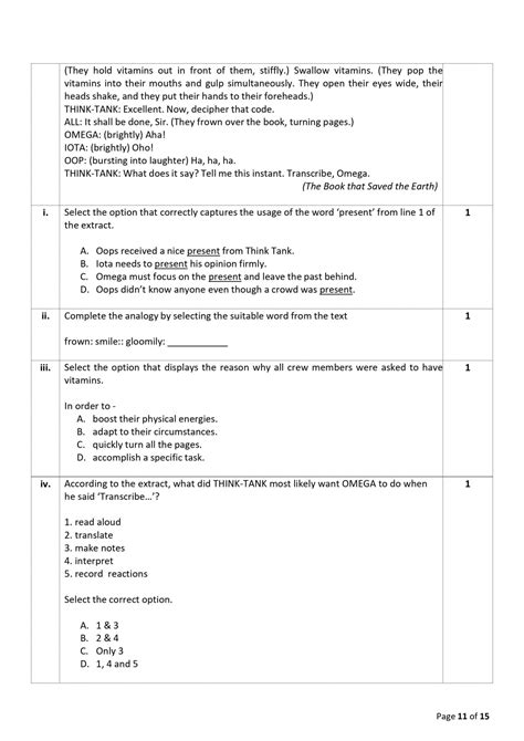 CBSE Class 10 English sample paper for board exam 2023 with solutions ...