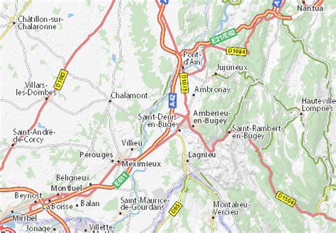 MICHELIN Château-Gaillard map - ViaMichelin