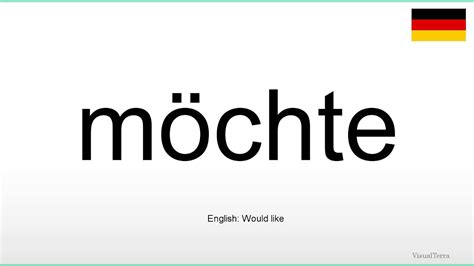 How to pronounce: Möchte (German) - YouTube