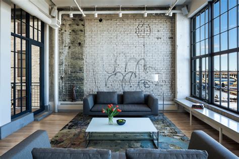 Graffiti Wall art - Industrial - Living Room - Minneapolis - by MSR Design