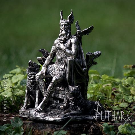 Odin Statue – Futhark