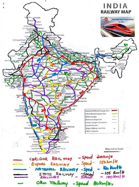 Indian Railway Train Route Map - Image to u