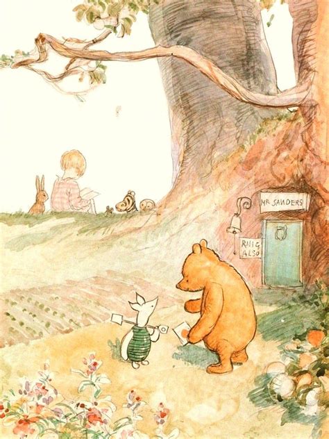 NEW Classic Winnie the Pooh Prints - Etsy | Winnie the pooh background ...