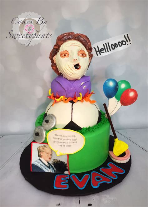 Mrs Doubtfire Inspired Birthday Cake - CakeCentral.com