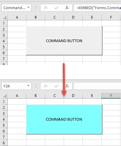 How to Change the Color of ActiveX Control Button in Excel - Automate Excel