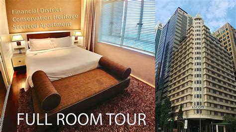 Ascott Raffles Place Singapore Staycation Full Room Tour - YouTube