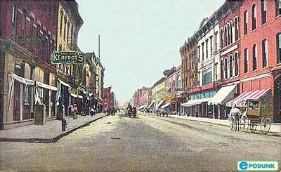 Ottumwa postcard post card - Main Street east From Court Street ...