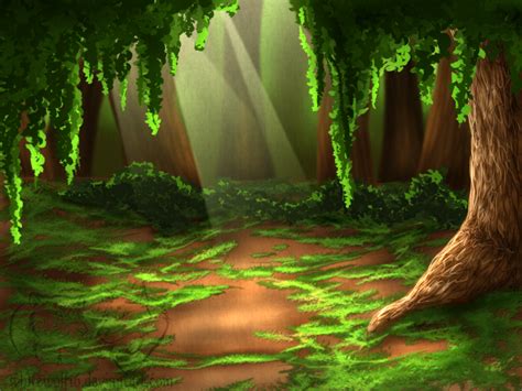 Forest background by UKthewhitewolf on DeviantArt