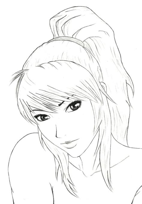 Beautiful Girl Drawing at GetDrawings | Free download