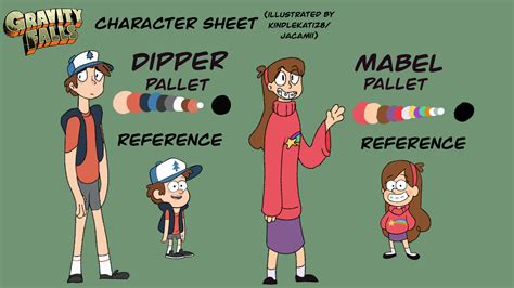 Gravity Falls character sheet | Fandom