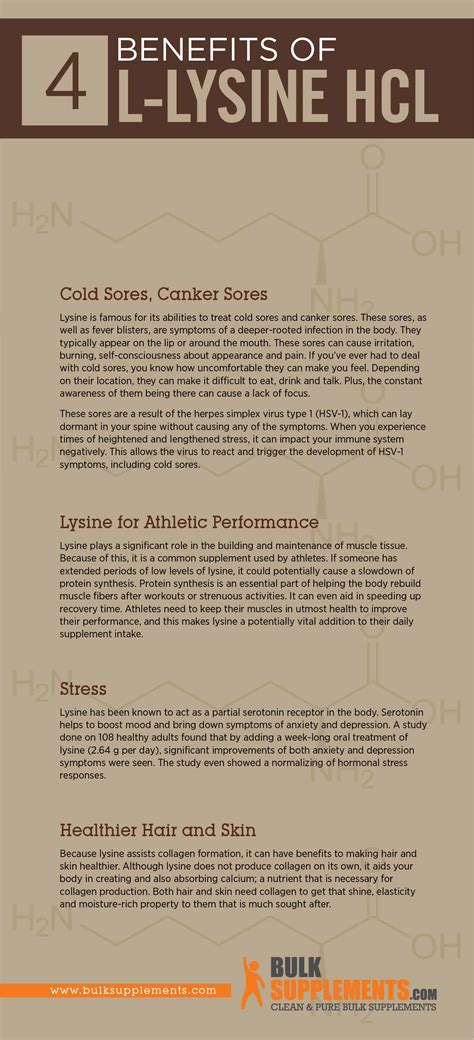 3 Benefits of L-Lysine & How to Use It