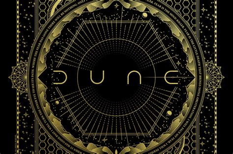 Dune (2021) poster - Fonts In Use