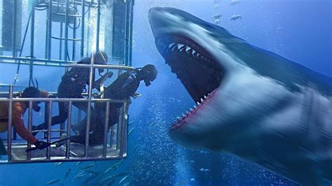 11 Shark Encounters When Cage Diving Went Wrong - YouTube