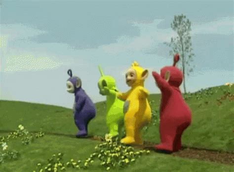 Teletubbies Dance GIF - Teletubbies Dance Wiggle - Discover & Share GIFs