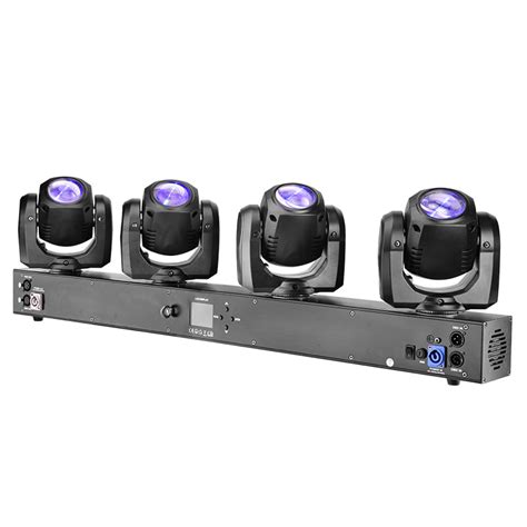 Pro Dj Disco Event Lighting 4X32W RGBW 4in1 LED 4Heads DMX Sharp Dj ...